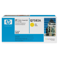 Original Genuine HP 503A Yellow (Q7582A) Printer Toner for HP CLJ 3800, 3800dn, 3800dtn, 3800n, CP3505, CP3505dn, CP3505N Printer